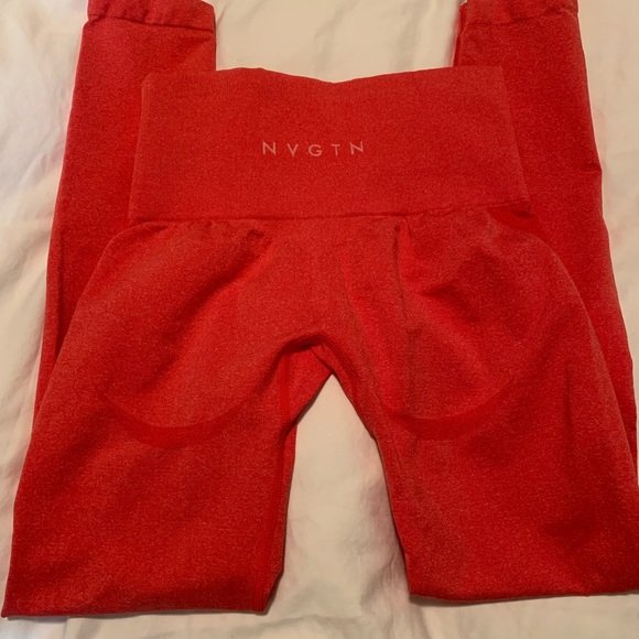 **Sold ** Nvgtn candy apple contour leggings - Picture 2 of 2